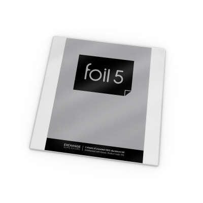 Foils - pack of 5 sheets